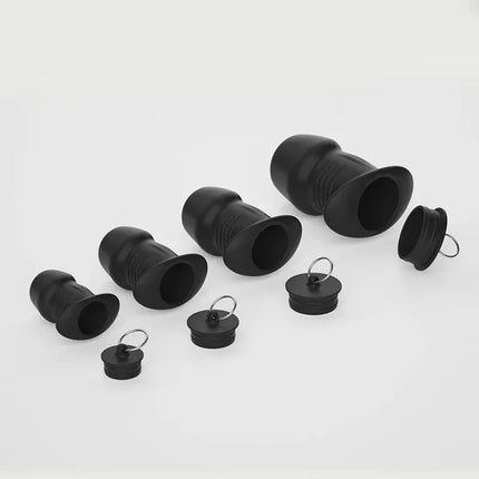 Hollow Silicone Anal Bead Butt Plug, For Emena with Plugs